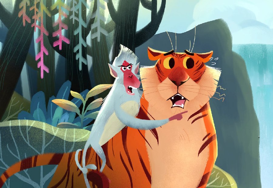 Children book illustration sample 6
