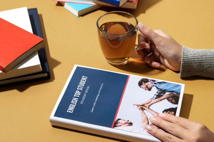 Professional publishing setup visual